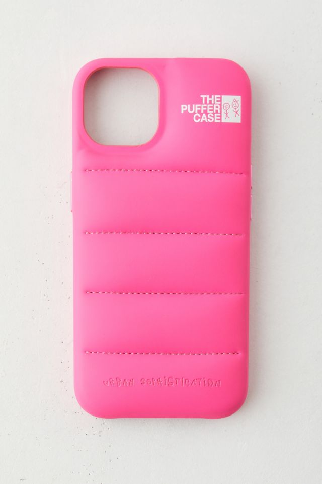 Urban Sophistication The Puffer Hot Pink iPhone Case