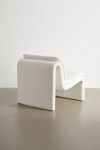 Wally Boucle Curvature Chair | Urban Outfitters