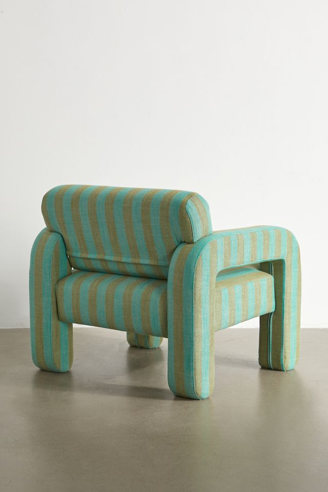 Ruby Striped Chair #3