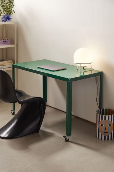 Urban Outfitters Ryan Rolling Desk In Green