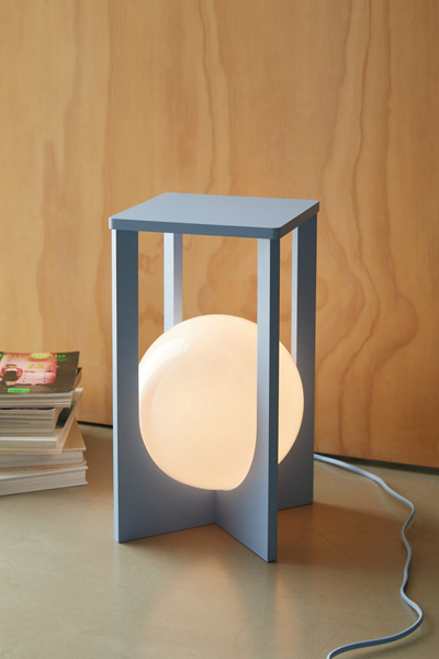 Globe Lamp Side Table/Nightstand | Urban Outfitters