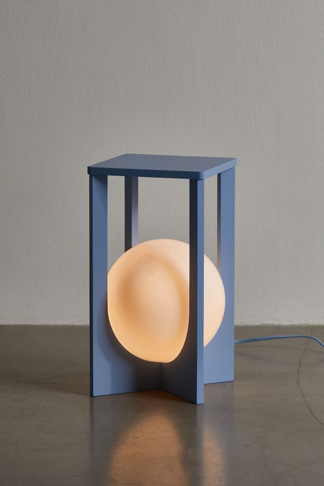 Globe Lamp Side Table/Nightstand #2