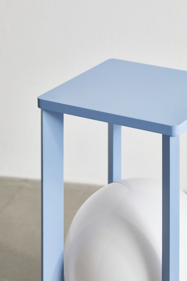 Globe Lamp Side Table/Nightstand #4
