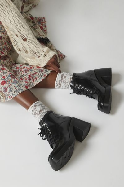 Shop Vagabond Shoemakers Brooke Lace-up Ankle Boot In Black, Women's At Urban Outfitters