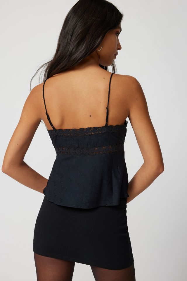 Black Lace Camisole