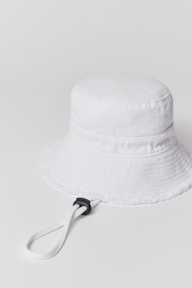 Mya Frayed Edge Bucket Hat #2