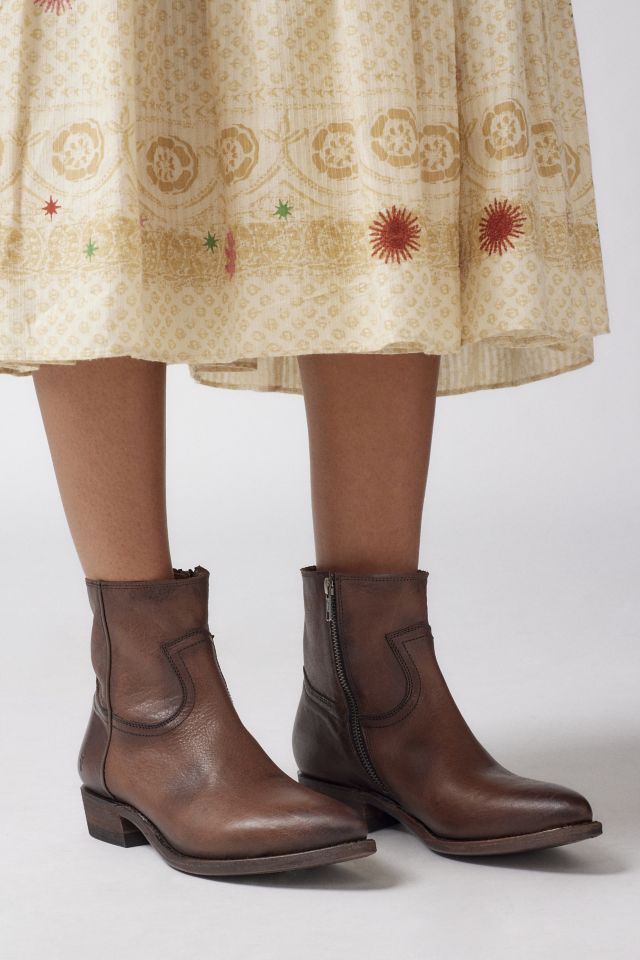 Frye side zip sales boots