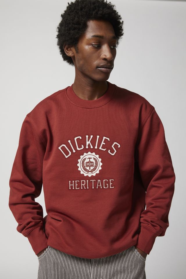 DICKIES Oxford Mens Crewneck Sweatshirt - NATURAL