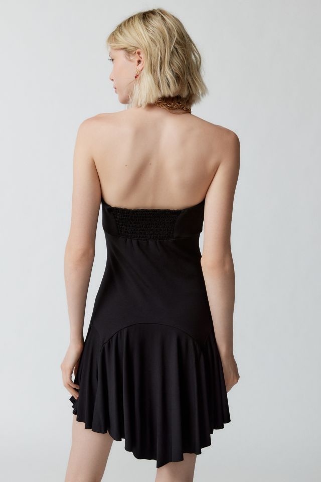 Silence + Noise Draca Strapless Drop-Waist Mini Dress #3
