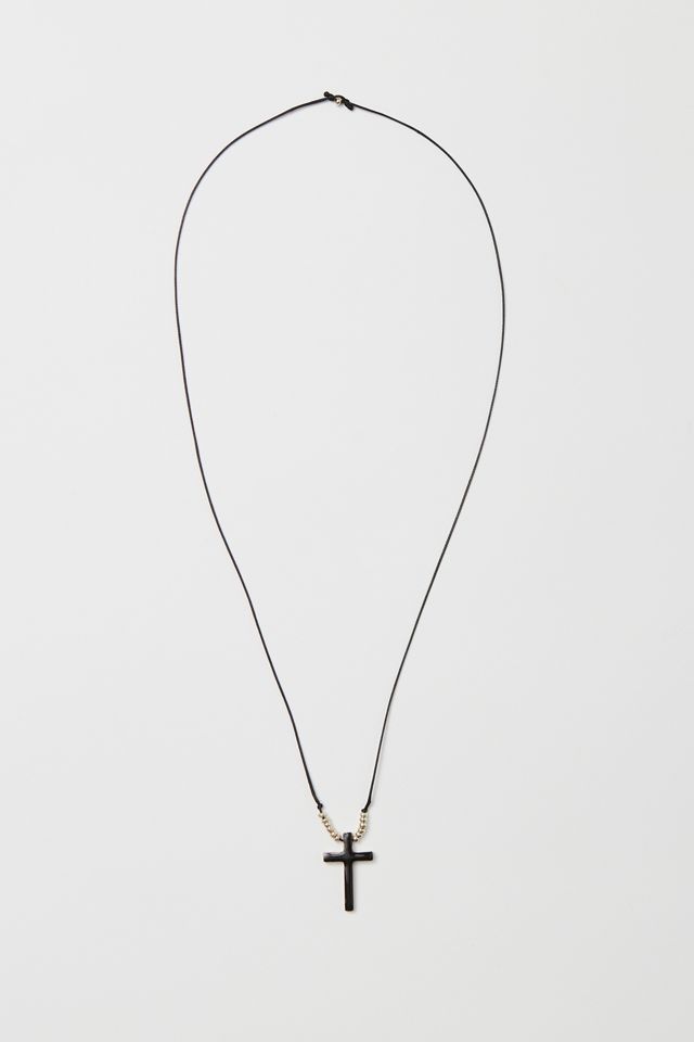 Ceramic Cross Necklace | Urban Outfitters