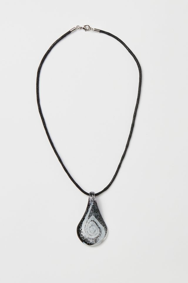 Glass Drop Necklace Urban Outfitters Canada