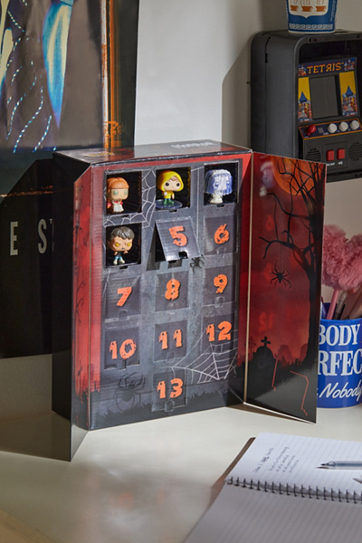Calendrier De L'Avent Halloween 31 Jours - Boîte à Surprises Avec Figurines, Décoration De Saison Effrayante