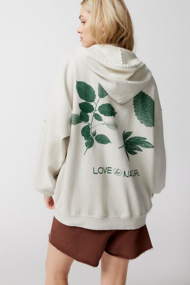 Love For Nature Zip-Up Hoodie Sweatshirt #1
