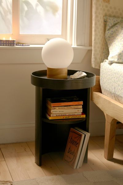 Urban Outfitters Tabitha Nightstand/side Table In Black At