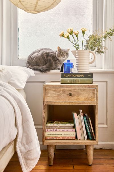 Amelia Nightstand Side Table Urban Outfitters