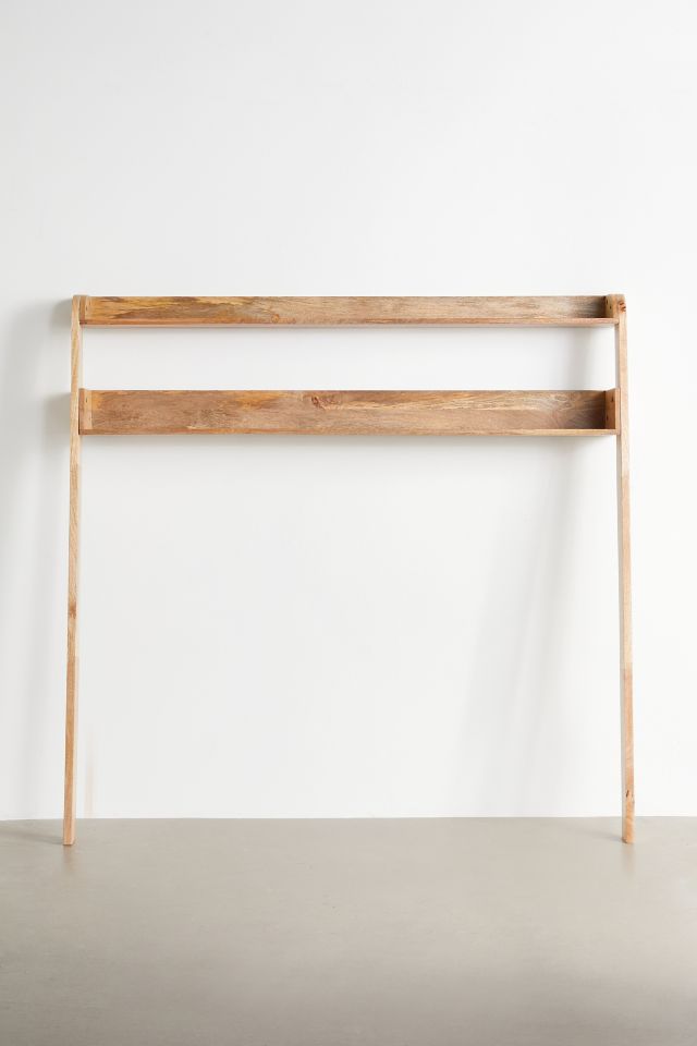 Leaning Over-The-Bed Storage Queen Headboard #2