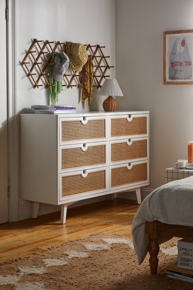 Marte Minimal 6Drawer Dresser Urban Outfitters