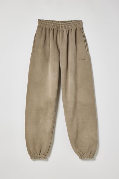 Iets Frans … Embroidered Logo Jogger Sweatpant In Taupe