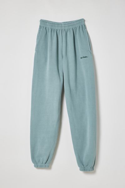 Iets Frans . … Embroidered Logo Jogger Sweatpant In Blue At Urban Outfitters