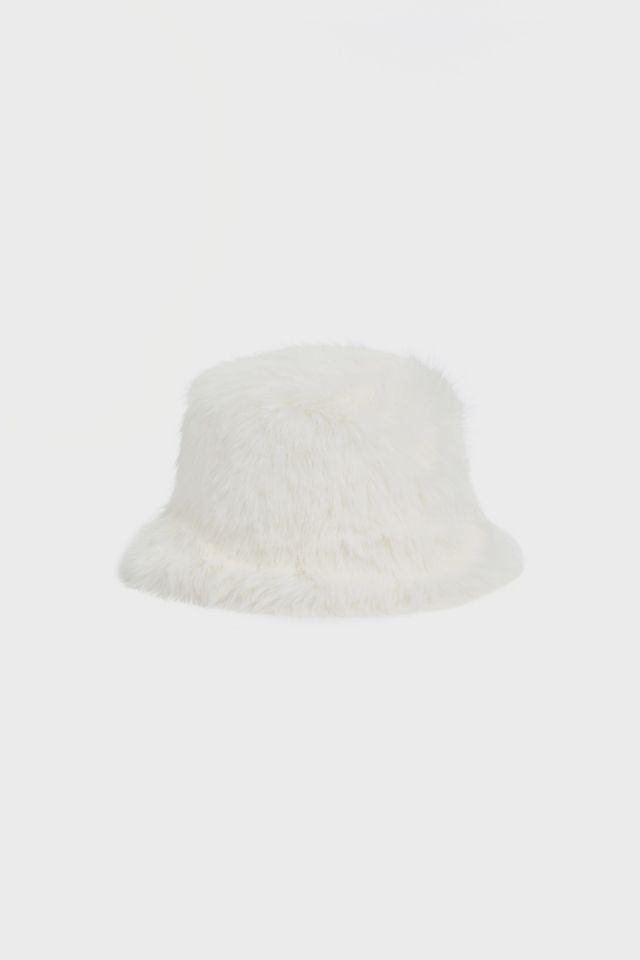 APPARIS Gilly Shaggy Faux Fur Bucket Hat | Urban Outfitters