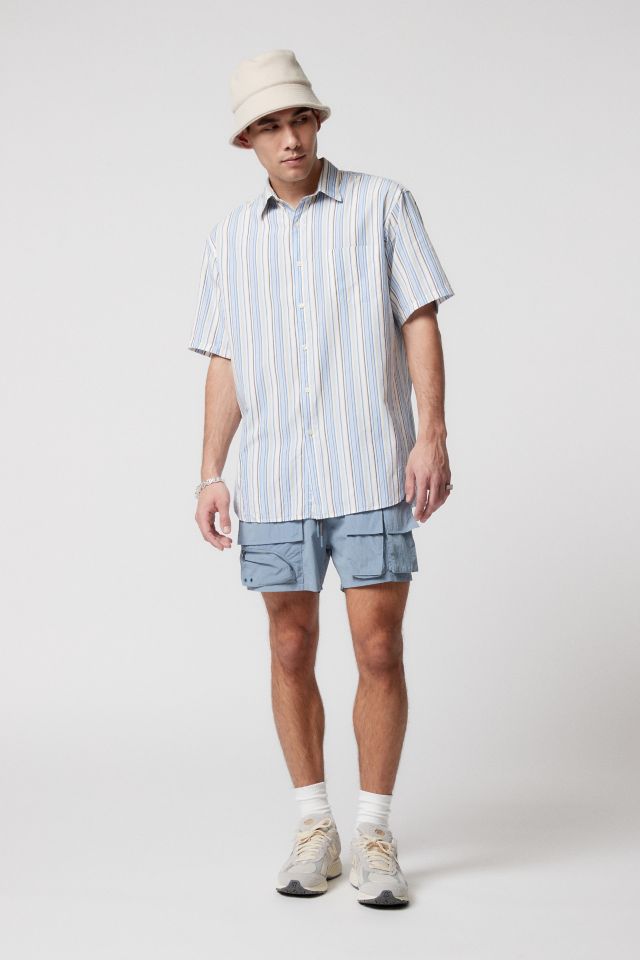 Urban Renewal Vintage Fun Stripe Button-Down Shirt #1