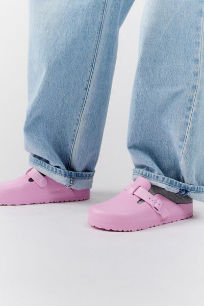 Shop Birkenstock Boston Eva Clog In Fondant Pink, Women's At Urban Outfitters