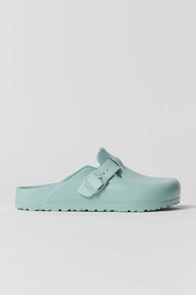 Birkenstock Boston Eva Clogs In Surf Green