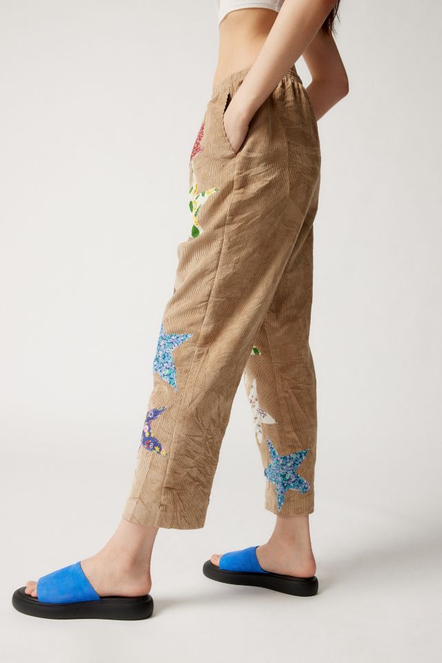 Urban Renewal Remade Star Patch Cord Pant