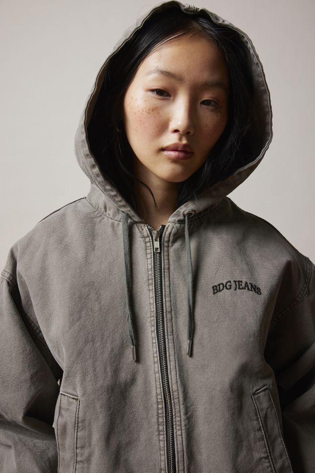 BDG Mini Sk8 Canvas Hooded Jacket | Urban Outfitters