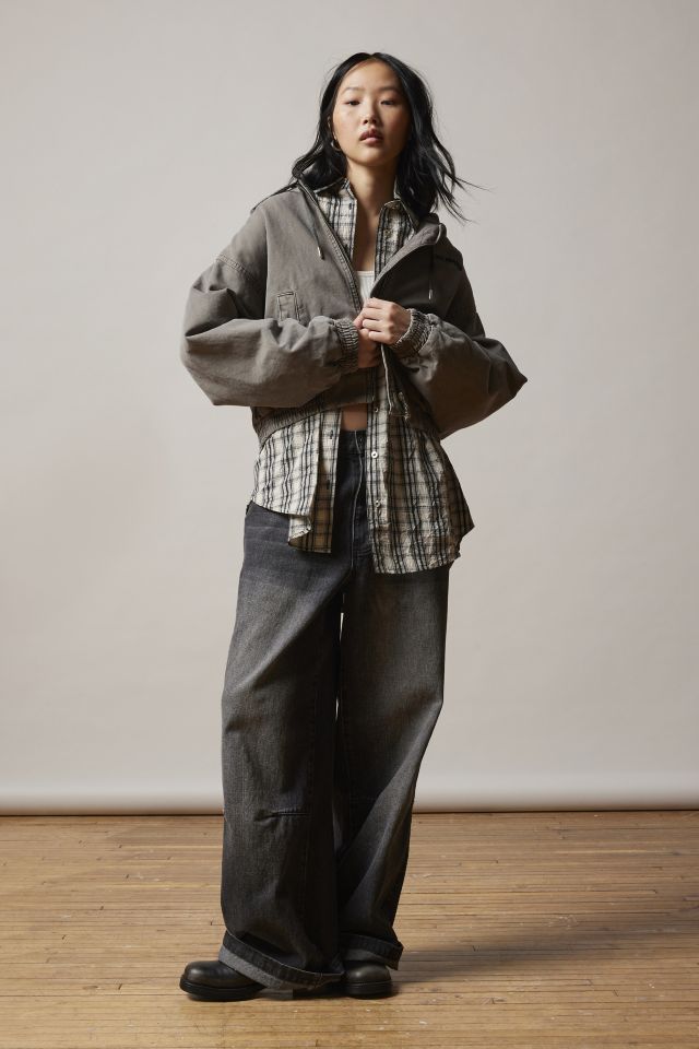 BDG Mini Sk8 Canvas Hooded Jacket #1