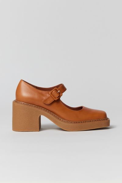 Intentionally Blank Categorical Mary Jane Heel In Whisky