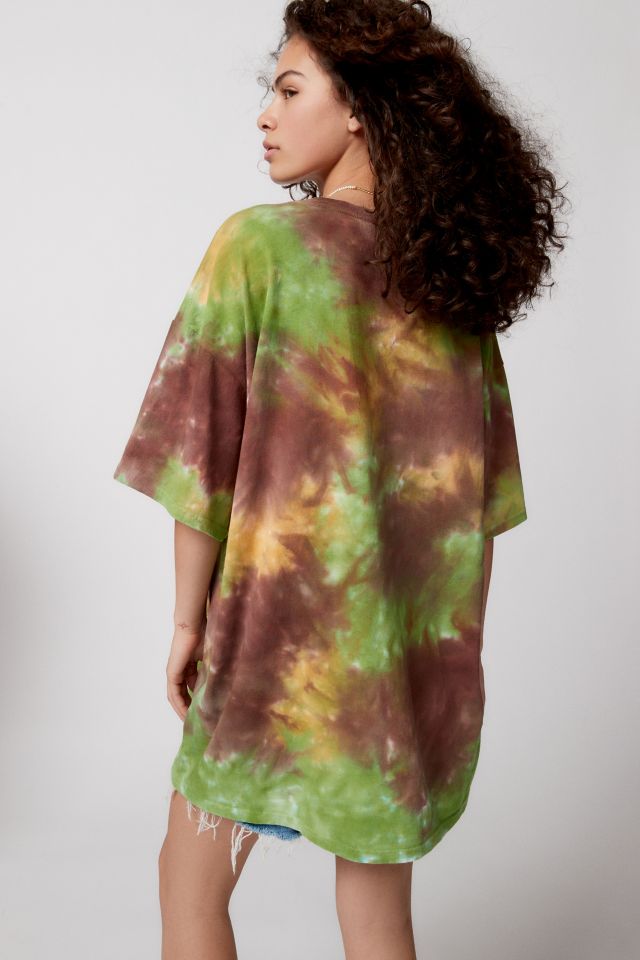 UO Totally Ripped Tie-Dye T-Shirt Dress #3