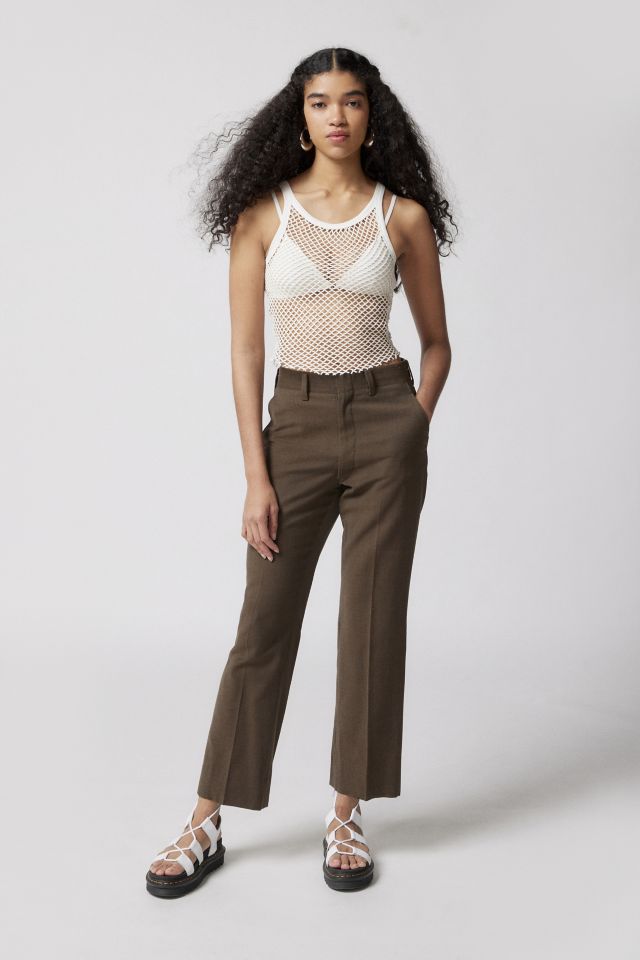 BDG Sheer Fishnet ‘90s Tank Top #1