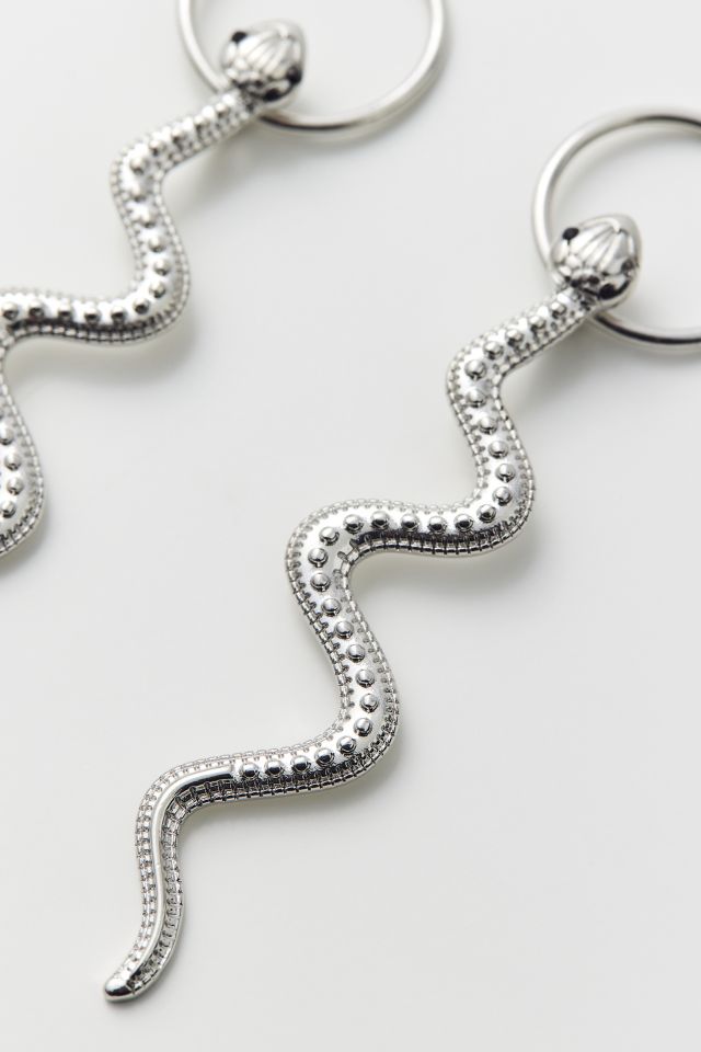 Snake Charm Hoop Earring #1
