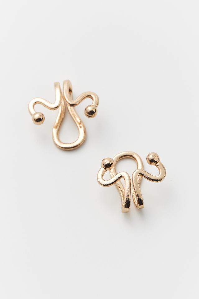 Boucle d'Oreille Faux Tragus Ondulé #2