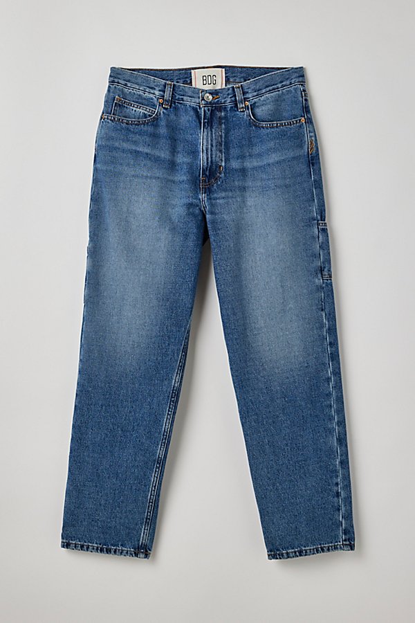 Bdg Straight Fit Utility Jean In Vintage Denim Dark