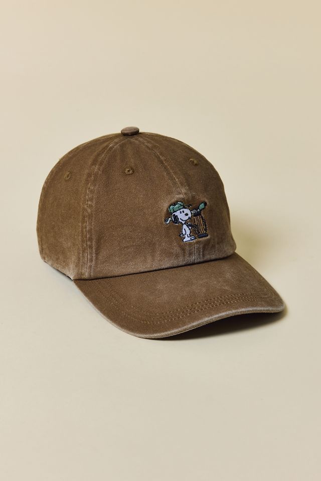 Peanuts Snoopy Embroidered Icon Washed Dad Hat #1