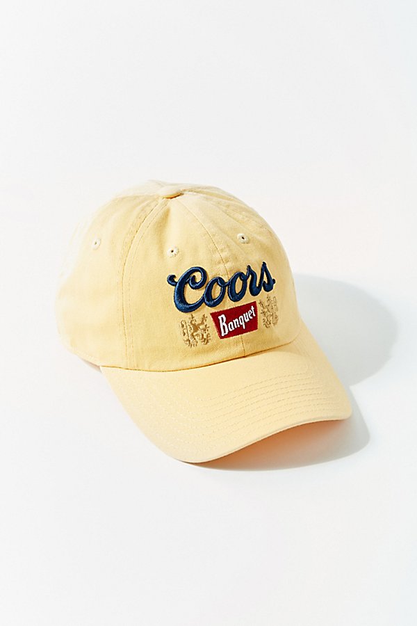 Urban Outfitters Coors Banquet Dad Hat In Yellow, Men's At
