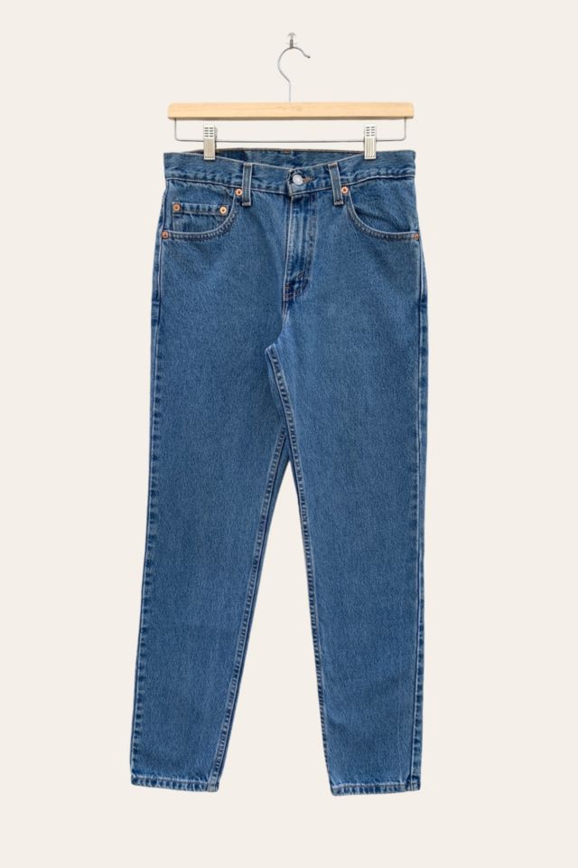 Vintage Levi's® 512 Slim Fit Tapered Leg Denim Jean | Urban Outfitters
