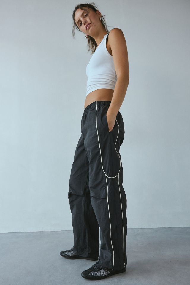 Urban Outffiters + BDG Claudia Tricot Wide Leg Track Pant