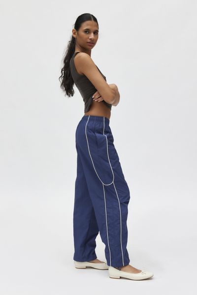 Bdg Jess Nylon Track Pant In Blue