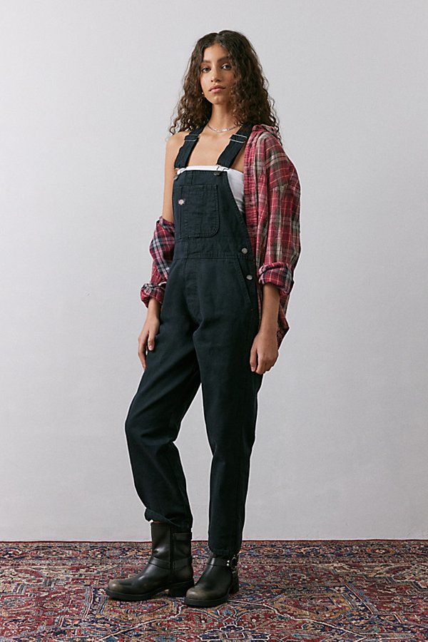 Dickies Duck Canvas Overall In Black