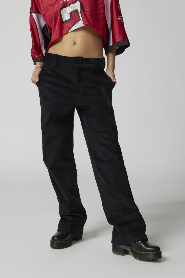 Dickies Halleyville Cord Wide Leg Pant - Fired Brick