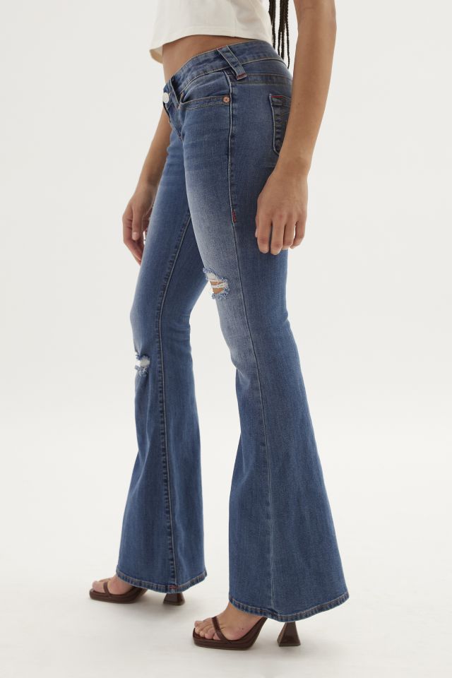 True Religion Carrie Low-Rise Flare Jean #3