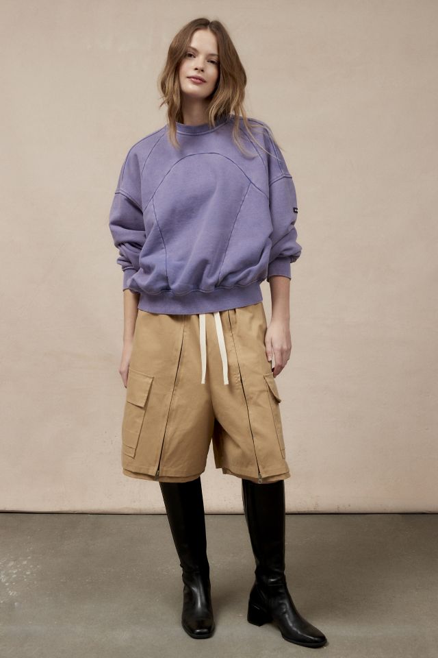 AJOBYAJO Robot Washed Crew Neck Sweatshirt | Urban Outfitters