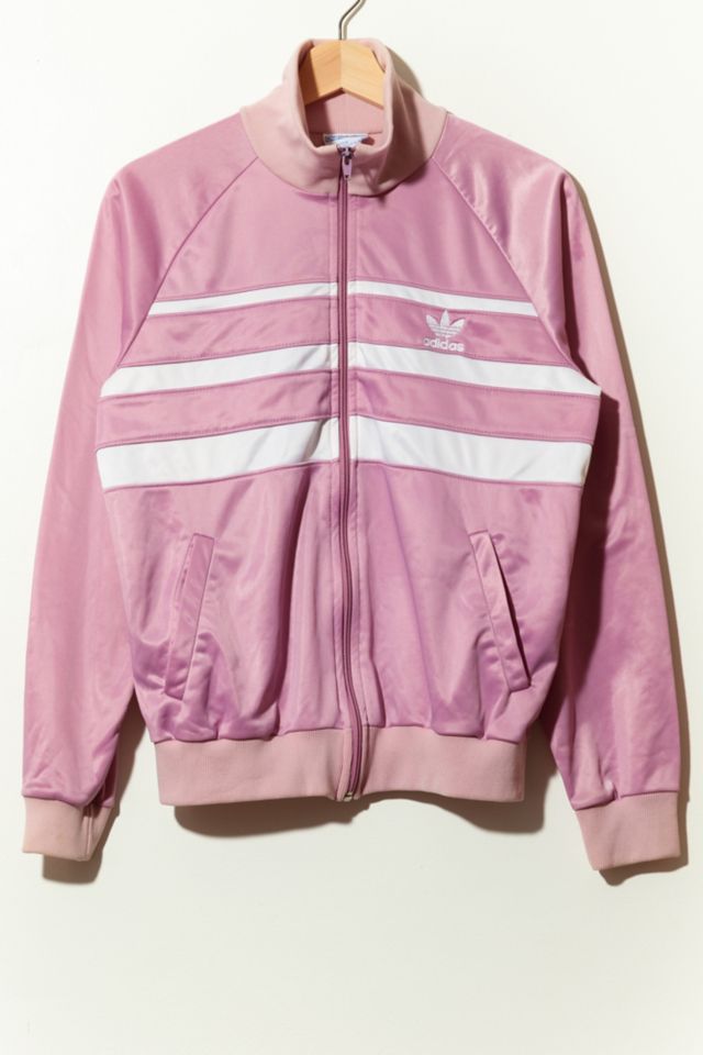 Vintage pink store adidas jacket