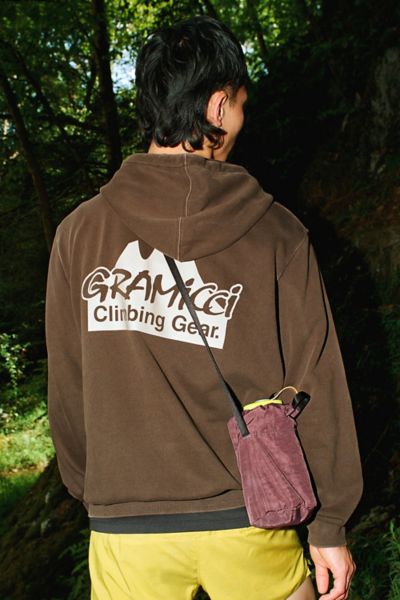 Climbing Gear Hoodie Sweatshirt In Brown