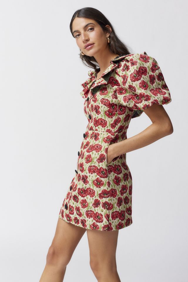 Sister Jane Poppy Floral Mini Dress | Urban Outfitters