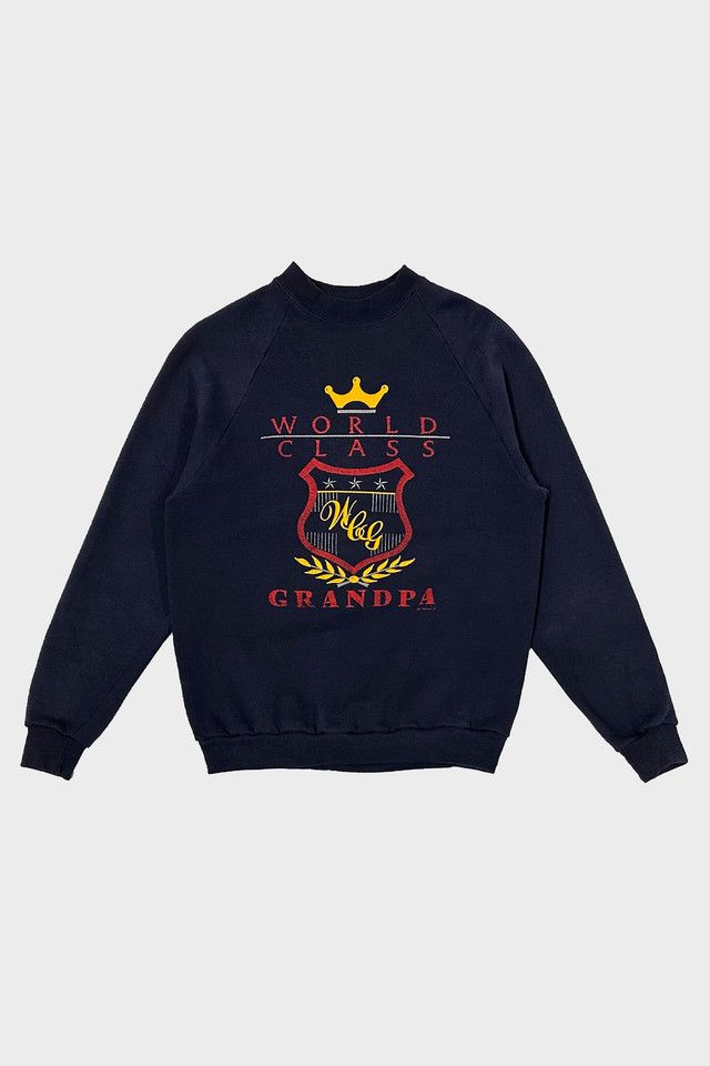 Grandpa crew neck sweater best sale