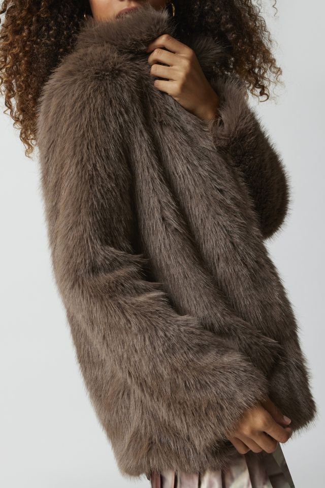 Glamorous Faux Fur Coat #2